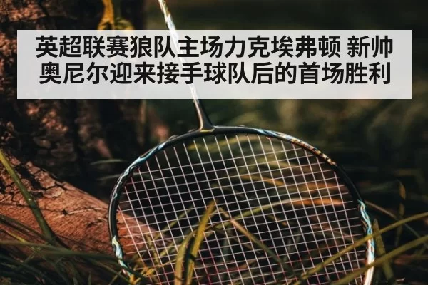 英超联赛狼队主场力克埃弗顿 新帅奥尼尔迎来接手球队后的首场胜利